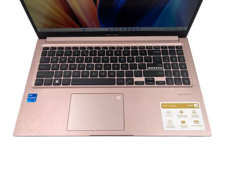 LAPTOP ASUS VIVOBOOK 15,6'' I5-1240P 8 GB RAM /512GB SSD W11 GW 12.2025