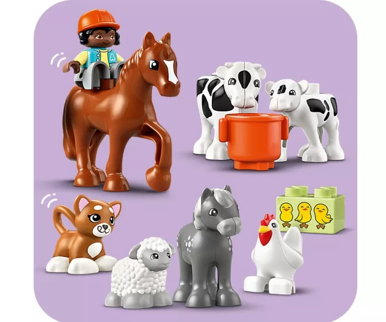 [ USZKODZONE OPAKOWANIE ] LEGO DUPLO 10416 OPIEKA NAD ZWIERZĘTAMI NA FARMI