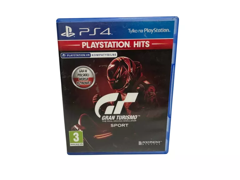 GRA GRAN TURISMO SPORT PS4