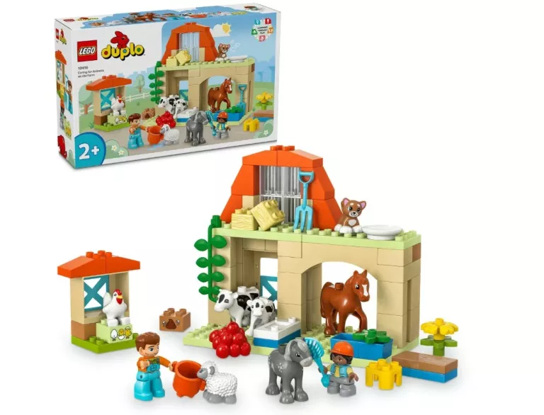 [ USZKODZONE OPAKOWANIE ] LEGO DUPLO 10416 OPIEKA NAD ZWIERZĘTAMI NA FARMI