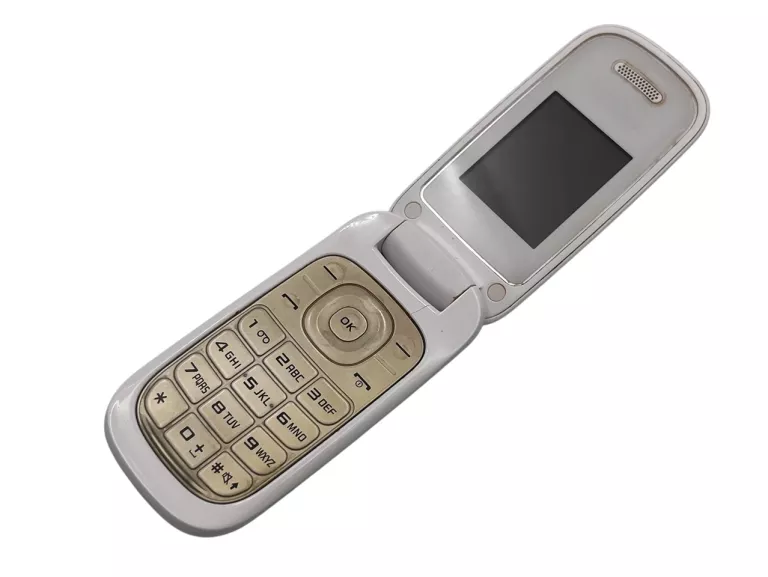 TELEFON Z KLAPKĄ SAMSUNG GT-E1270 1.8" 32 MB 800 MAH BIAŁY