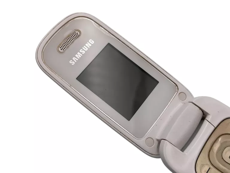 TELEFON Z KLAPKĄ SAMSUNG GT-E1270 1.8" 32 MB 800 MAH BIAŁY