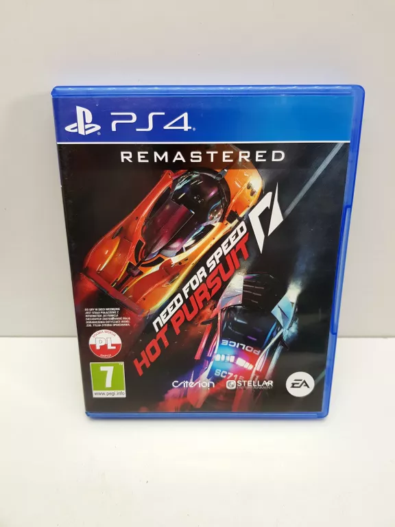 GRA NA PS4 -> NEED FOR SPEED: HOT PURSUIT REMASTERED