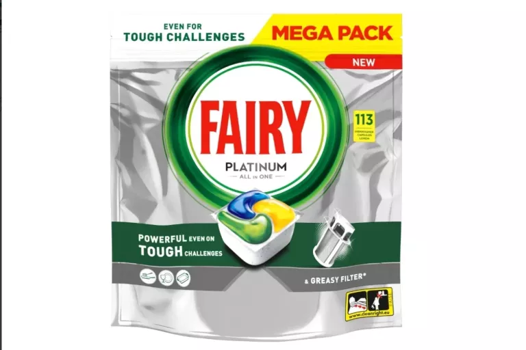 FAIRY PLATINUM ALL IN ONE KAPSUŁKI DO ZMYWARKI CYTRYNA, 113 TABLETEK