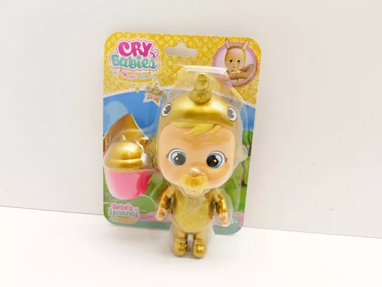 LALKA CRY BABIES MAGIC TEARS PINK EDITION 13 CM NARVIE JEDNOROŻEC