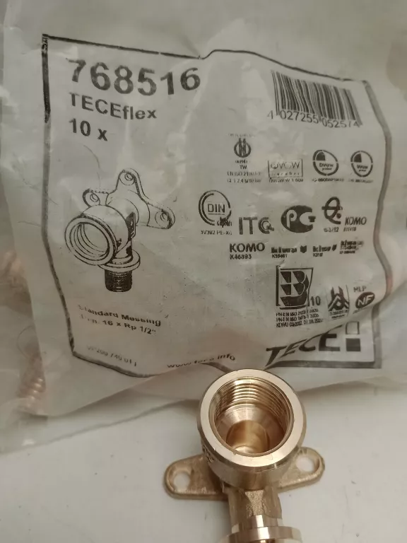 TECE TECEFLEX KOLANO NAŚCIENNE 16X1/2 GW KOD 768516