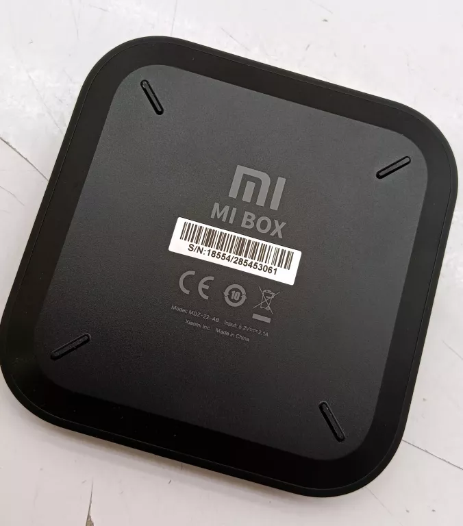 ODTWARZACZ ANDROID TV XIAOMI MI BOX S 4K MDZ-22-AB KOMPLET