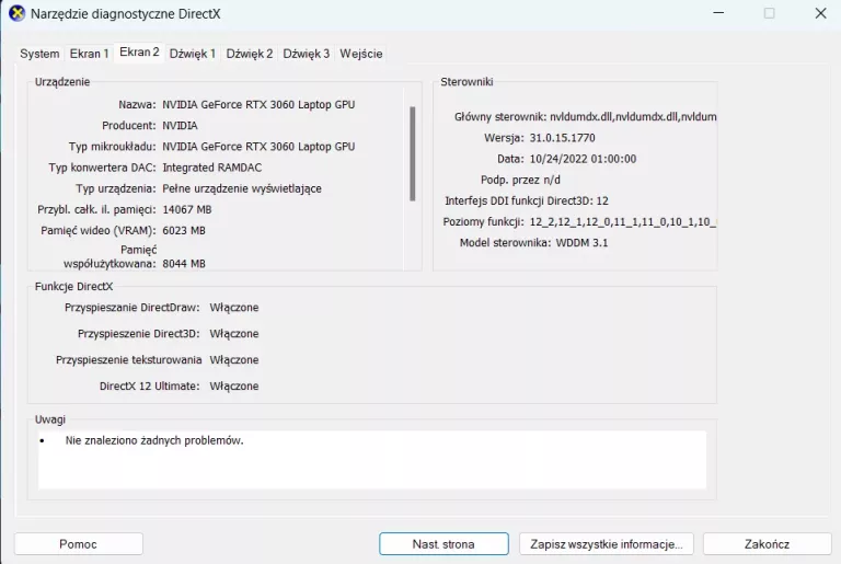 LAPTOP ACER PREDATOR HELIOS 300 15,6" I7-12700H 16/512GB NVIDIA RTX 3060