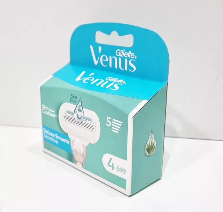 VENUS DELUXE SMOOTH SENSITIVE, 4 WKŁADY DO MASZYNKI