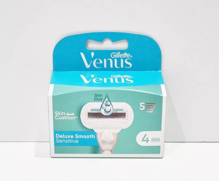 VENUS DELUXE SMOOTH SENSITIVE, 4 WKŁADY DO MASZYNKI