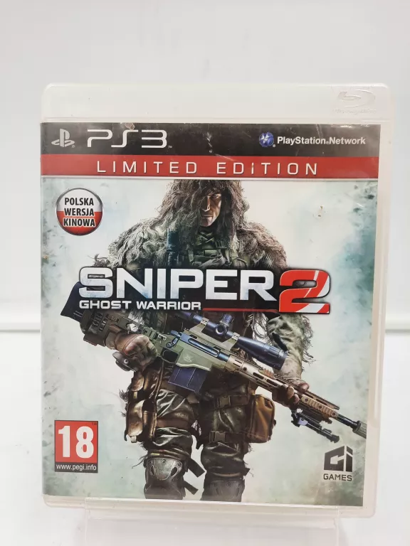 GRA PS3 SNIPER GHOST WARRIOR 2 / BLES 01527 / *OKAZJA*