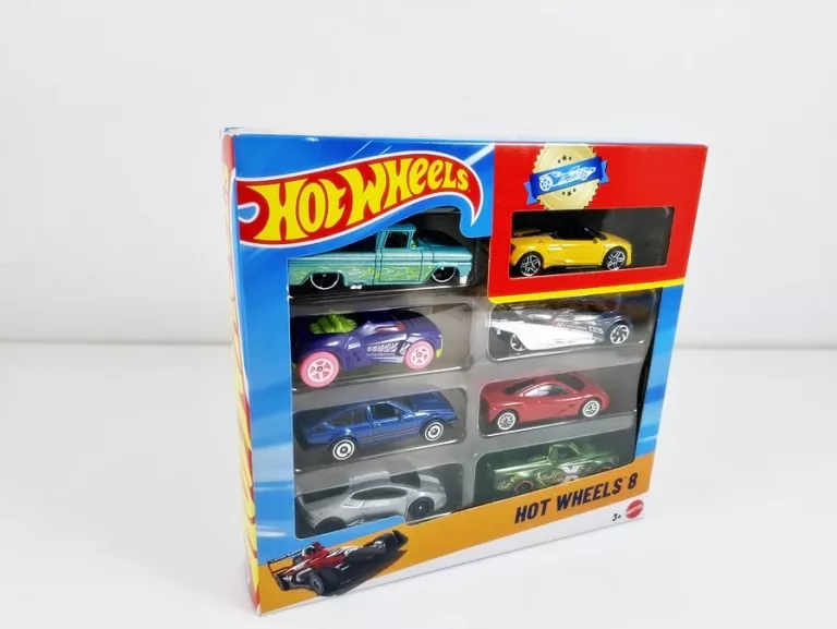 HOT WHEELS 8 PAK AUTA ZESTAW POJAZDÓW 8SZT