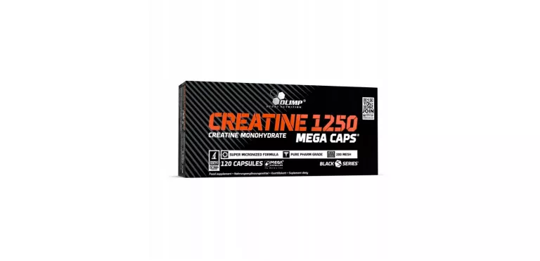 OLIMP CREATINE MEGA CAPS 120 KAPSUŁEK MONOHYDRAT KREATYNY SIŁA WYDOLNOŚĆ