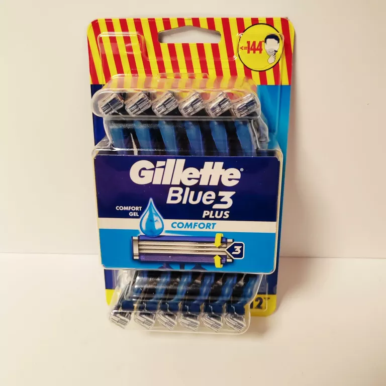 GILLETTE BLUE 3 PLUS COMFORT 12 SZTUK