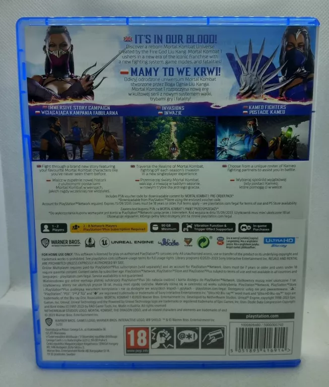 GRA PS5 MORTAL KOMBAT 1
