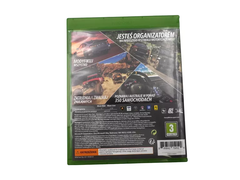 GRA FORZA HORIZON 3 XBOX ONE