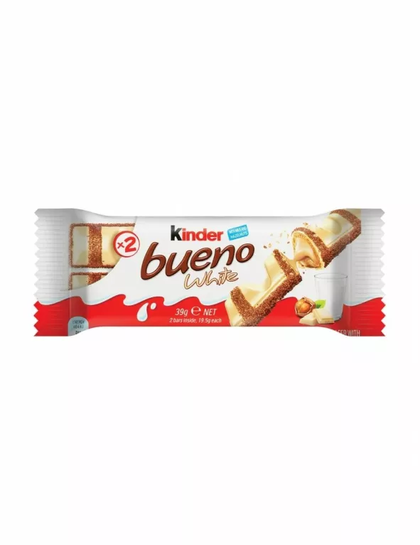 KINDER BUENO WHITE 39G