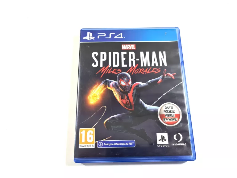 GRA PS4 SPIDER-MAN MILES MORALES