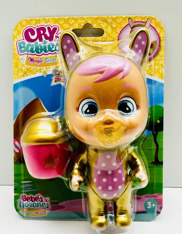 LALKA CRY BABIES MAGIC TEARS ZŁOTY KRÓLIK