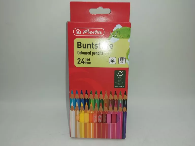 KREDKI HERLITZ BUNTSTIFTE 24 SZT