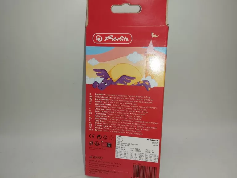 KREDKI HERLITZ BUNTSTIFTE 24 SZT