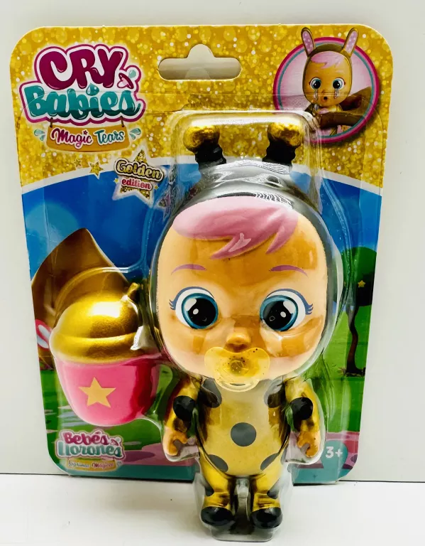 CRY BABIES MAGIC TEARS GOLDEN EDITION BIEDRONKA