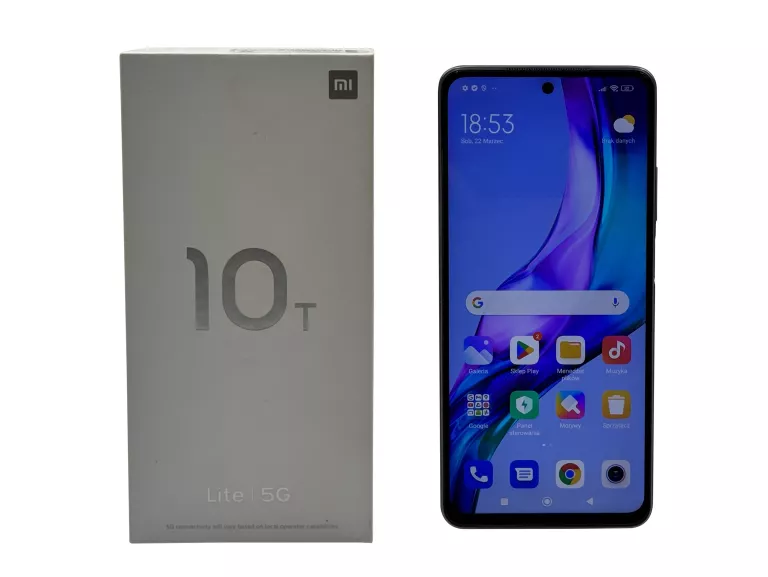 TELEFON XIAOMI MI 10T LITE 5G 6/128GB 6,67'' 120HZ PEARL GRAY - ZBITY TYŁ!