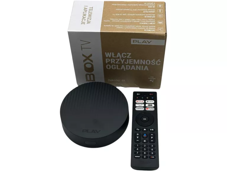 DEKODER PLAY NOW TV BOX 4K