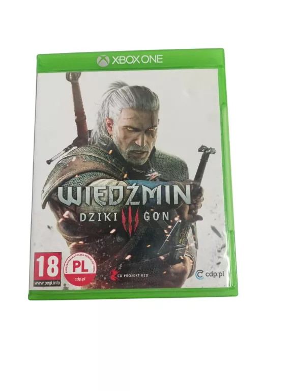 GRA NA XBOX ONE WIEDZMIN DZIKI III GON