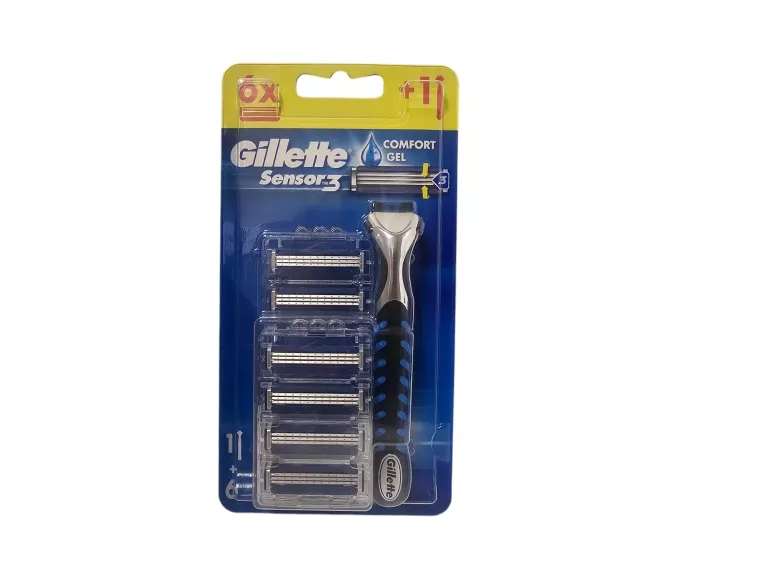 MASZYNKA GILLETTE SENSOR 3 + 6 WKŁADÓW