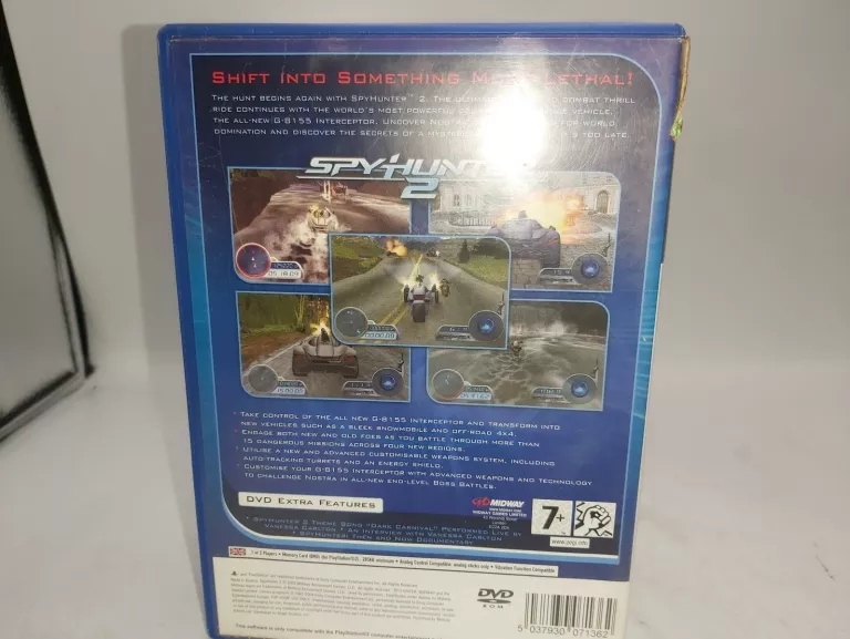 GRA NA PS2 SPY HUNTER 2