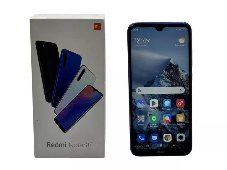 TELEFON XIAOMI REDMI NOTE 8T 4/64GB 6,30'' STARSCAPE BLUE