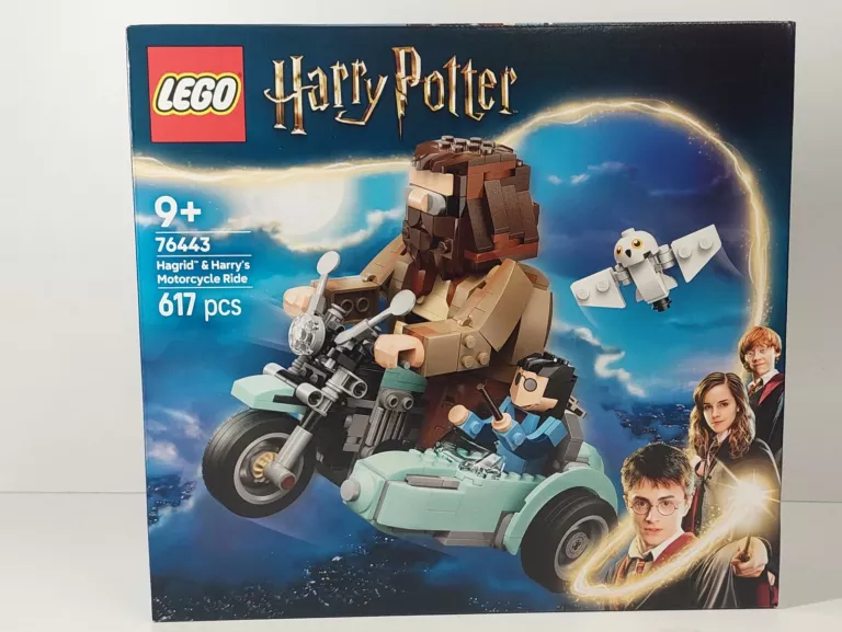 LEGO HARRY POTTER PRZEJAŻDŻKA MOTOCYKLOWA HAGRIDA I HARRY’EGO 76443