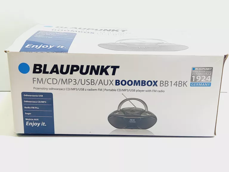 RADIOODTWARZACZ CD/MP3/USB BB14BK CZARNY BLAUPUNKT