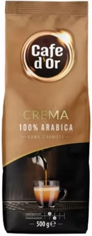 KAWA ZIARNISTA ARABICA CAFE CREMA CAFE DOR CREMA 500 G