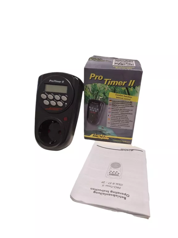 SEKUNDOWY PROGRAMATOR CZASOWY LUCKY REPTILE PRO TIMER 2