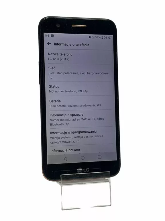 TELEFON LG K10 2017