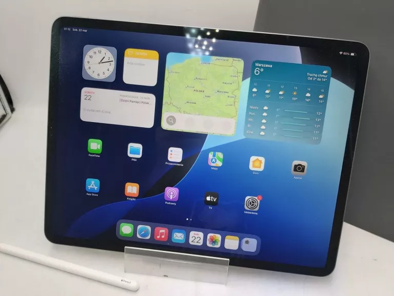 TABLET APPLE IPAD PRO 12,9 256GB 4TH GEN A2229 + APPLE PENCIL, ETUI!!!