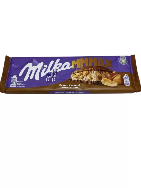 CZEKOLADA MILKA MMMAX ORZECHOWO KARMELOWE 300G