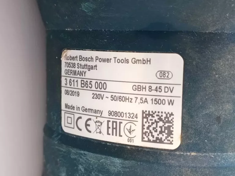 MŁOT BOSCH GBH 8-45 DV 1500W