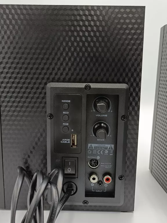 ZESTAW GŁOŚNIKÓW 2.0 GENESIS HELIUM 300BT ARGB 24 W