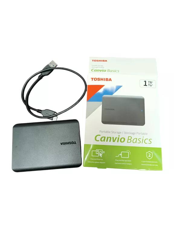 DYSK TOSHIBA CANVIO BASICS 1TB HDD PUD