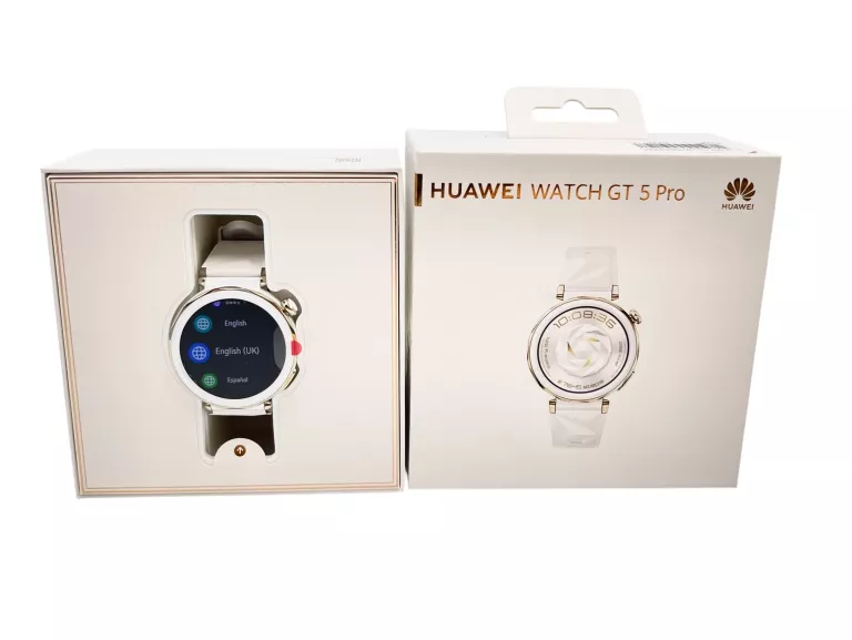 SMARTWATCH HUAWEI GT 5 PRO 42MM ACTIVE BIAŁY