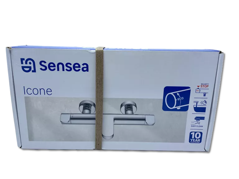 BATERIA PRYSZNICOWA TERMOSTATYCZNA ICONE CHROMOWANA 16.9 L/MIN SENSEA