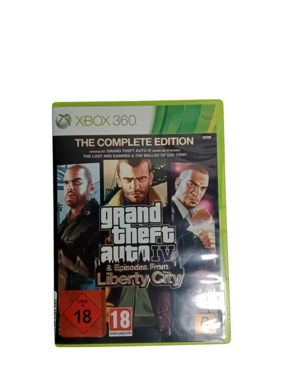 GRA XBOX 360 GTA 4 EPISPODE FROM LIBERY CITY