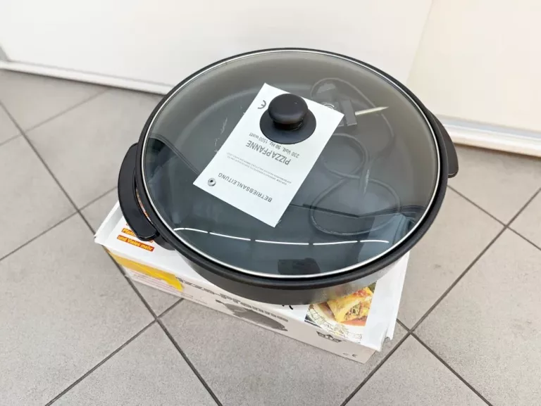 PATELNIA ELEKTRYCZNA 1500W PIZZA PFANNE MULTI-FUNKTION KOMPLET