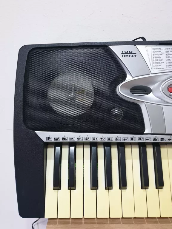 KEYBOARD MK-2061 + MIKROFON, ZASILACZ, KSIĄŻKA CHWYTY DO NAUKI GRY