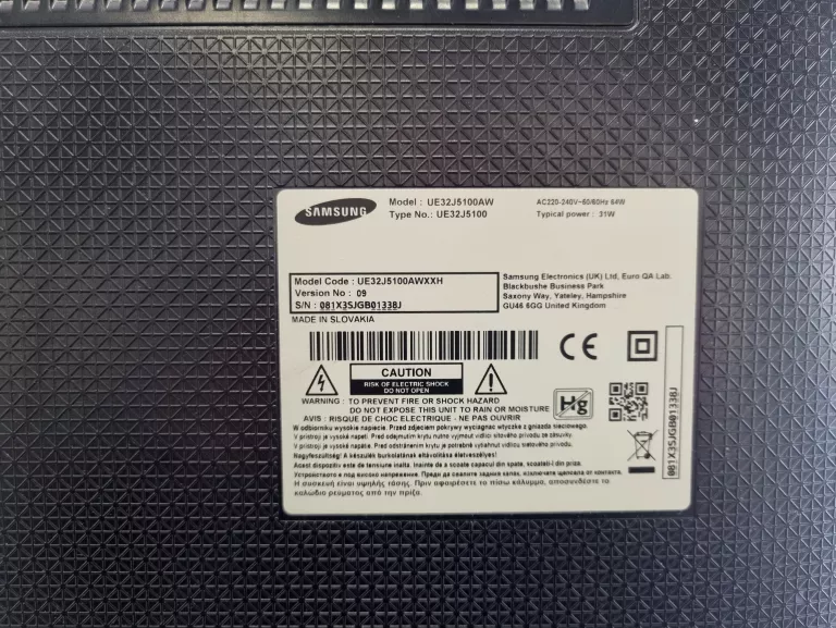 TV SAMSUNG LED UE32J5100AW