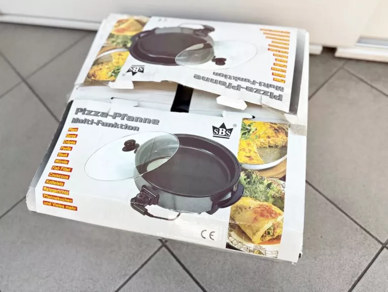 PATELNIA ELEKTRYCZNA 1500W PIZZA PFANNE MULTI-FUNKTION KOMPLET