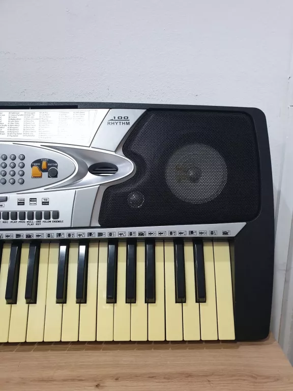 KEYBOARD MK-2061 + MIKROFON, ZASILACZ, KSIĄŻKA CHWYTY DO NAUKI GRY